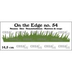 CLOTE54 Wykrojnik On the Edge dies no. 54, Grass curved 14,5 cm - trawa