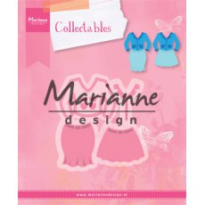 COL1453 Wykrojniki Collectables - zestaw ubrań kobiecych