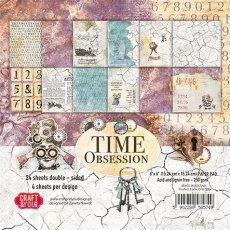 CPB-TO15 Bloczek 15x15 Craft&You Design - TIME OBSESSION