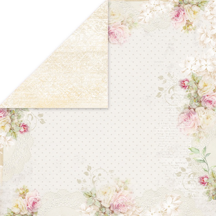  CPS-FR30 Zestaw papierów 30,5x30,5cm-Craft&You Design-FLOWER ROMANCE