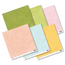 CPS-PPBASE30 Papiery bazowe Pastel Paper 30,5x30,5cm-Craft&You Design - 6szt