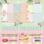 CPS-SD30 Zestaw papierów 30,5x30,5 cm Craft&You Design-Sweet Dessert