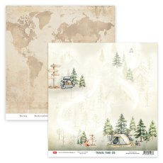 CP-TRT05 Travel Time 05-Papier dwustronny 30,5x30,5cm -Craft & You Design