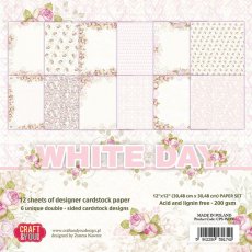 CPS-WD30 Zestaw papierów 30,5x30,5 cm Craft&You Design-White Day