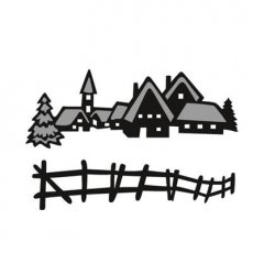 CR1288 Wykrojniki Craftables Winter Village CR1288 Wykrojniki Craftables Winter Village