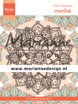  CS1034 Stempel akrylowy - Mandala Mumbai