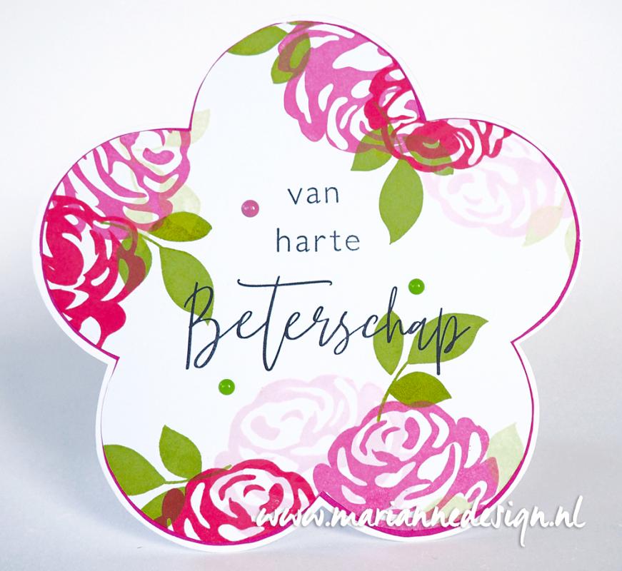  CS1046 Stemple Marianne Design  Colorful Silhouettes - Roses - róże