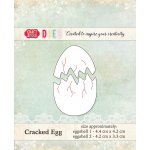 CW016 Wykrojnik Craft&You Design - popękana skorupka jajka