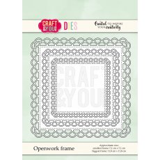 CW072 Wykrojnik -Openwork frames-ramki 3 szt-Craft&You Design