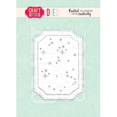 CW303 Wykrojnik /Die -ATC Night Sky/Nocne Niebo - Craft&You Design