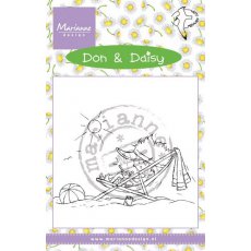 DDS3352 Stempel silikonowy - Don & Daisy - chłopiec Holiday app