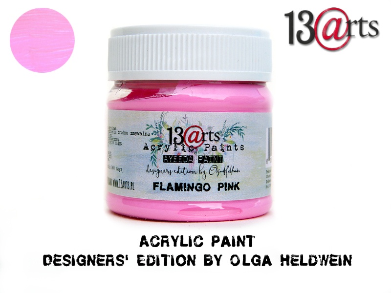  61316-9  Farba akrylowa  Flamingo Pink