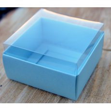 ID-4053 Pudełko błękitne do Exploding Box z przezroczystym wieczkiem GoatBox