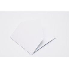 ID-5238 Baza kartki KOPERTÓWKA biała GoatBox 15cm