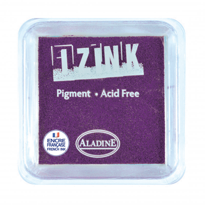  19415 Izink Pigment  -Tusz pigmentowy- Dark Purple 8 x 8 cm