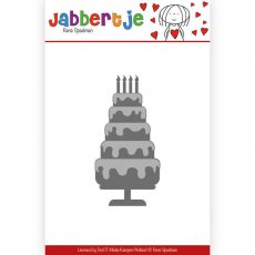 JBD10002 Wykrojnik Jabbertje - Tort piętrowy