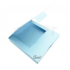 ID-2045 Pudełko na kartkę koperta 3D błękitne 14x14x1,7cm GoatBox