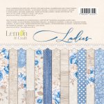 LEM-LAD-03  Zestaw papierów do scrapbookingu 15x15cm  LADIES - Lemoncraft