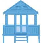LR0422 Wykrojnik Marianne Design -Tiny's Beach House