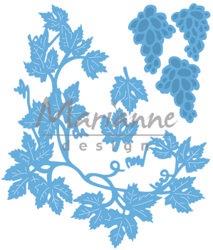  LR0480 Wykrojnik Marianne Design - Tiny's vine -bluszcz