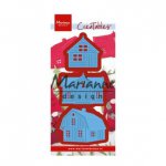 LR0555 Wykrojniki Creatable - domki 