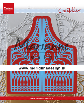  LR0613 Wykrojnik - Marianne Design - Gate Folding Dies-drzwi