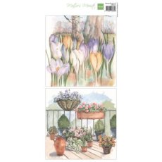 MB0214 Arkusz  -Marianne Design - Mattie's Mooiste - Spring Garden XL