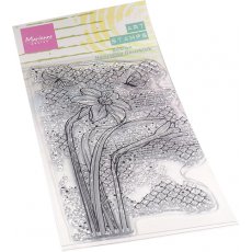 MM1641 Stemple Marianne Design - Art stamps - Daffodile - kwiaty, zonkil, tło