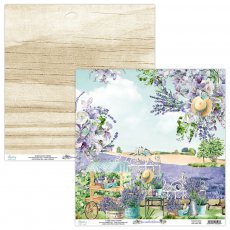 MT-LAV-03 Lavender Farm 03 - MINTAY PAPERS - papier dwustronny 30,5x30,5cm