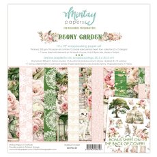 MT-PEO-07  Peony Garden - Zestaw MINTAY PAPERS 30,5x30,5cm