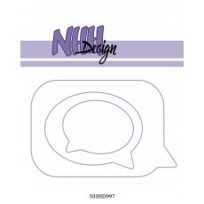 NHHD997 Wykrojnik NHH Design -"Speech Bubble"