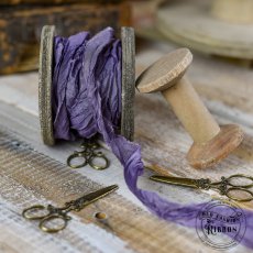 OLDS-07 old fashion ribbons-wstążki w stylu vintage - fiolet