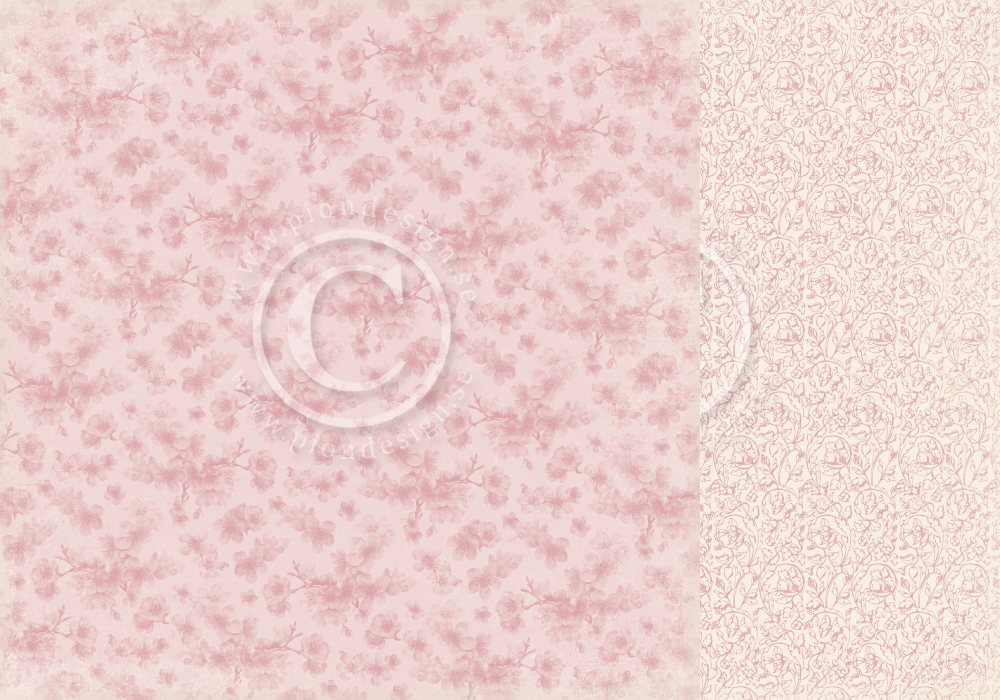  PD32007 Papier dwustronny 30,5x30,5cm-Cherry Blossom Lane-Daydream