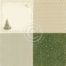 PD9902 Papier jednostronny- Christmas Wishes - 6x6-Christmas morning
