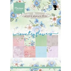 PK9144 Zestaw papierów A5 - Marianne Design - Country Flowers