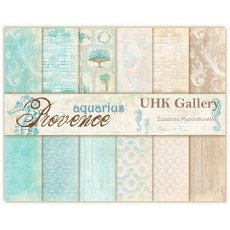 PROVENCE AQUARIUS-zestaw papierów 30,5x30,5 UHK Gallery
