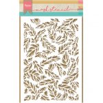 PS8004- Maska Marianne Design - feathers-piórka