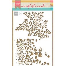 PS8078 Maska Marianne Design - Craft stencil - A5 - TINY'S BUTTERFLY TEXTURES