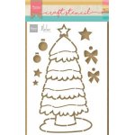 PS8133 Maska Marianne Design - Christmas Tree by Marleen - A5 - świąteczna choinka