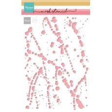 PS8157 Marianne Design - Mask Stencil - Tiny's Spilled Paint