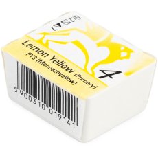RENAKWARELE-04 - akwarele w kostkach - Lemon Yellow - żółcień cytrynowa