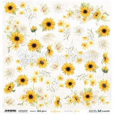 S-12  Sunflowers 12 - Arkusz Do Wycinania 30,5x30,5cm ScrapAndMe
