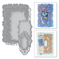 S6-016 Wykrojniki Spellbinders-Heirloom Rectangle