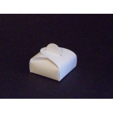SC85 Pudełko białe - kwadratowe płaskie