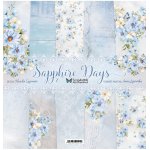 SD-11 Zestaw Papierów Sapphire Days ScrapAndMe 30,5X30,5CM