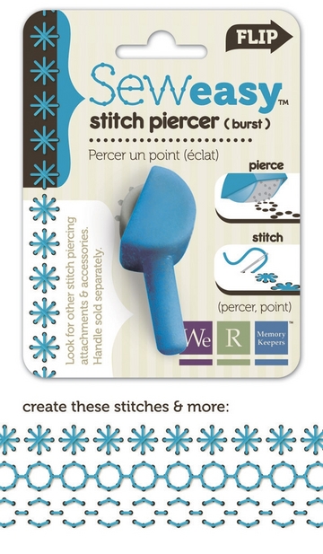  71058-5 Sew Easy Piercer Stitch -główka perforacyjna ścieg gwiazdkowy