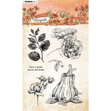 SL-AB-STAMP509 - Stemple Studio Light- Autumn Bouquet Clear Stamps Autumn Blossoms