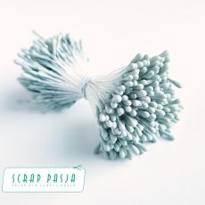 SP-ST009 Pręciki do kwiatów - gołębia szarość