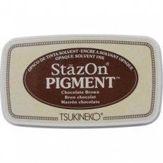 SZ-PIG-041 Poduszka z tuszem pigmentowym  StazOn - "Chocolate Brown"