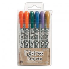 TDBK51794 Kredki Distress Crayons - Ranger Ink - Set#9
